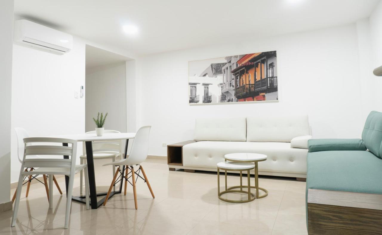 Apartamento En Bocagrande - Edificio Minarete Apartment Cartagena Bagian luar foto