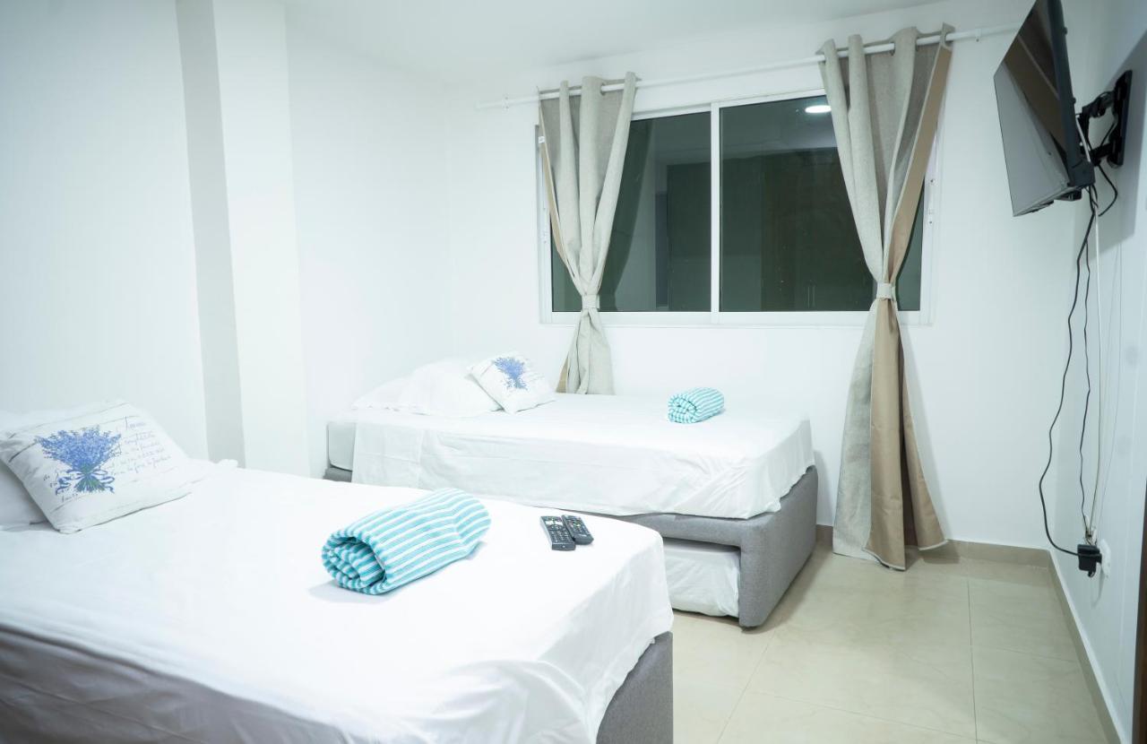 Apartamento En Bocagrande - Edificio Minarete Apartment Cartagena Bagian luar foto