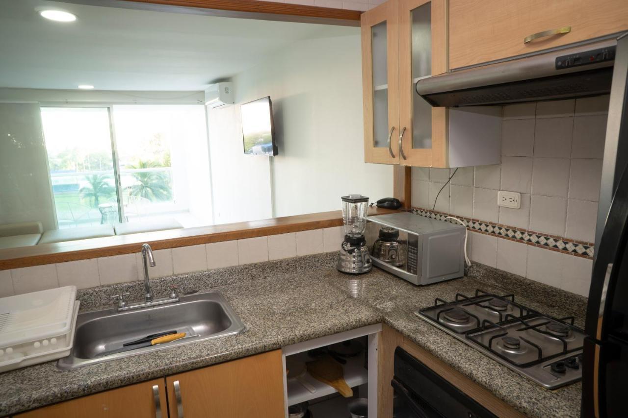 Apartamento En Bocagrande - Edificio Minarete Apartment Cartagena Bagian luar foto