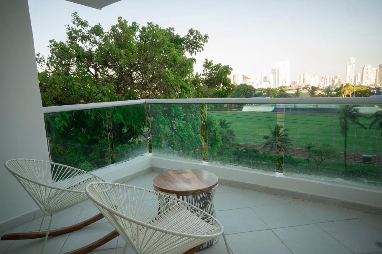 Apartamento En Bocagrande - Edificio Minarete Apartment Cartagena Bagian luar foto