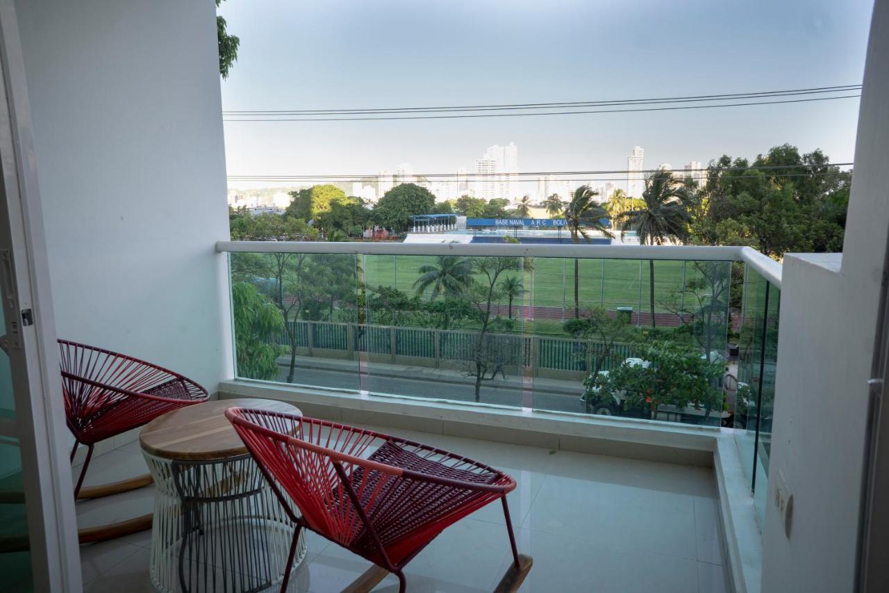Apartamento En Bocagrande - Edificio Minarete Apartment Cartagena Bagian luar foto