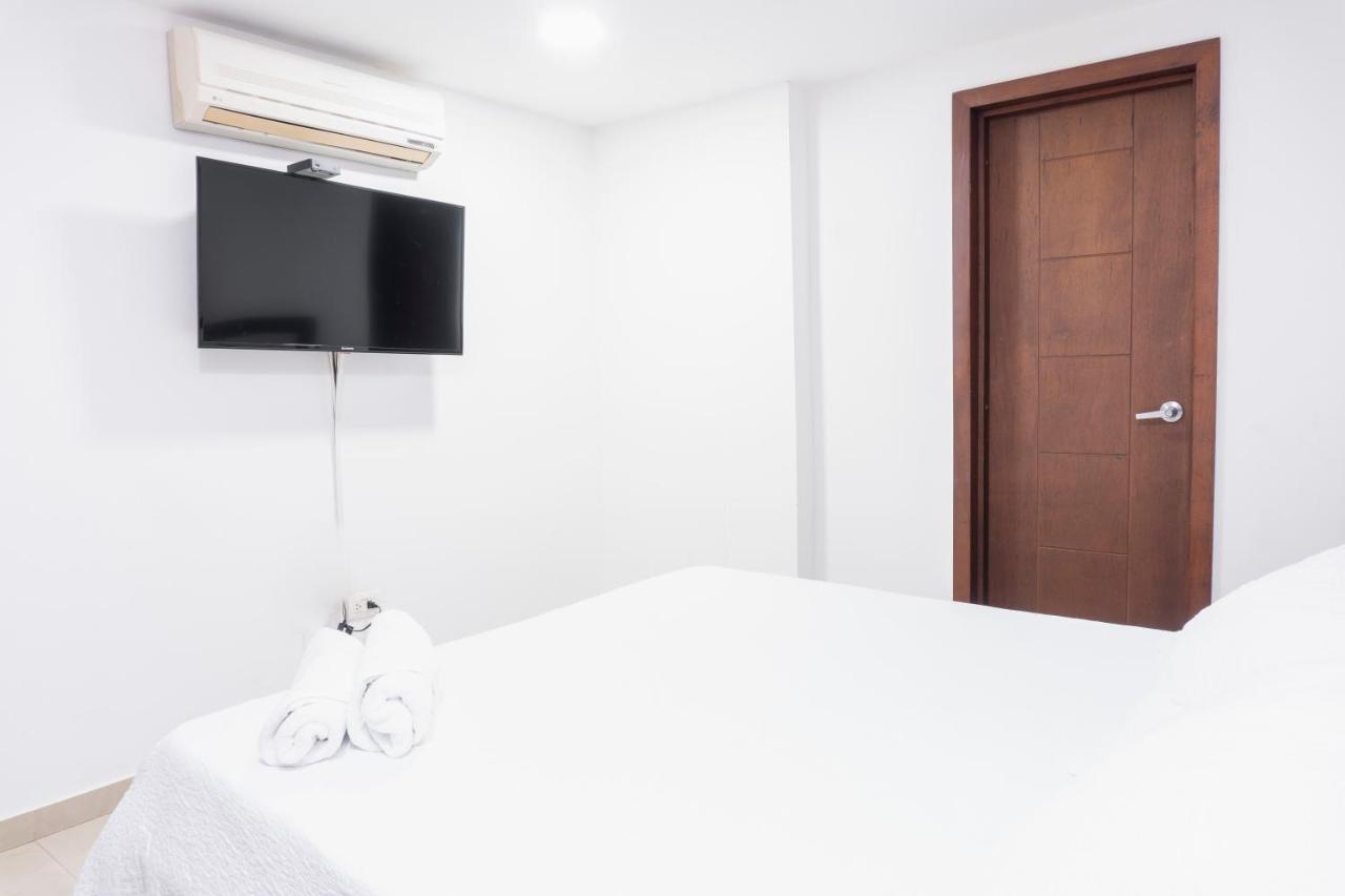 Apartamento En Bocagrande - Edificio Minarete Apartment Cartagena Bagian luar foto